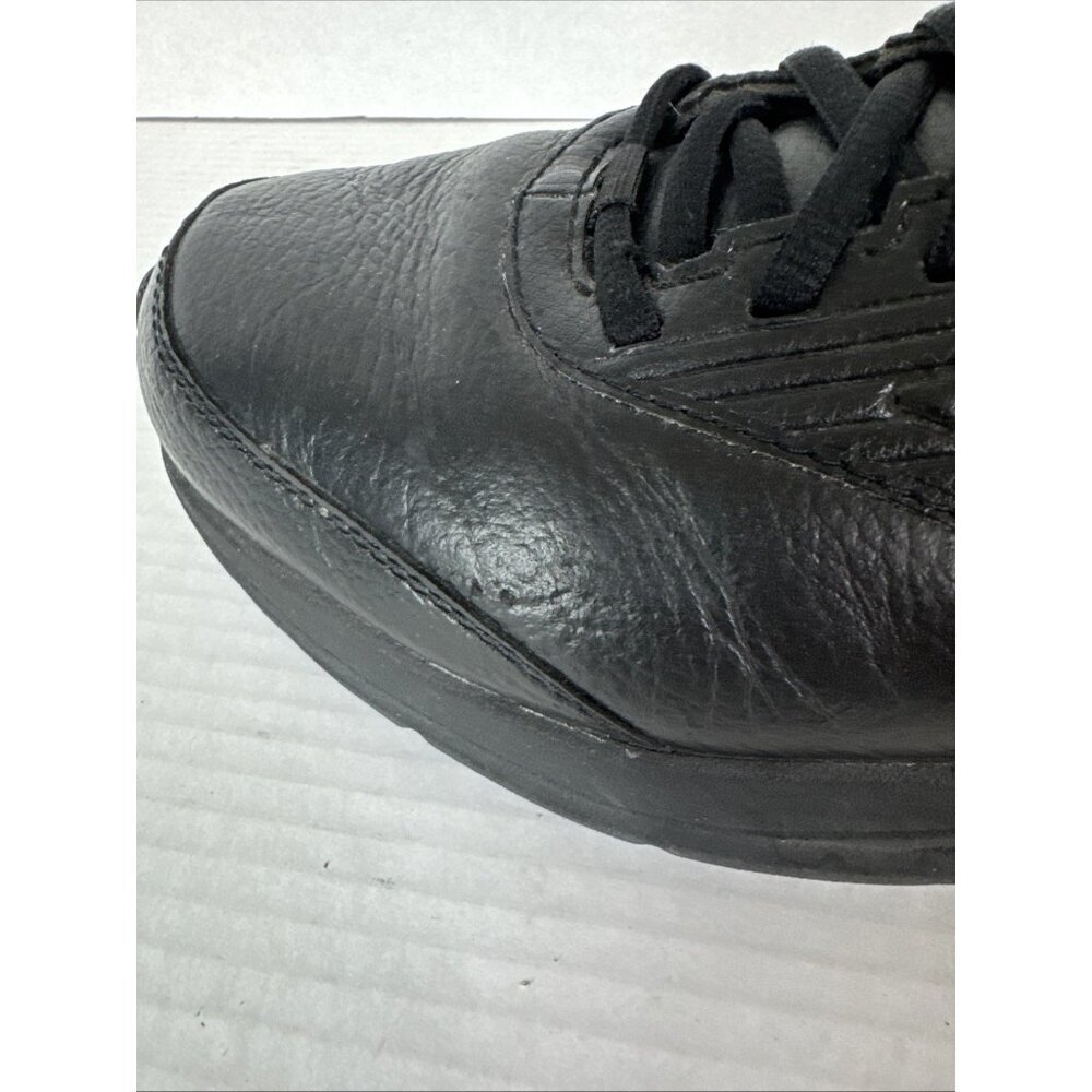 Brooks Women's 10M Walking Addiction Sneaker Shoes‎ Black Leather EUC - Picture 5 of 16